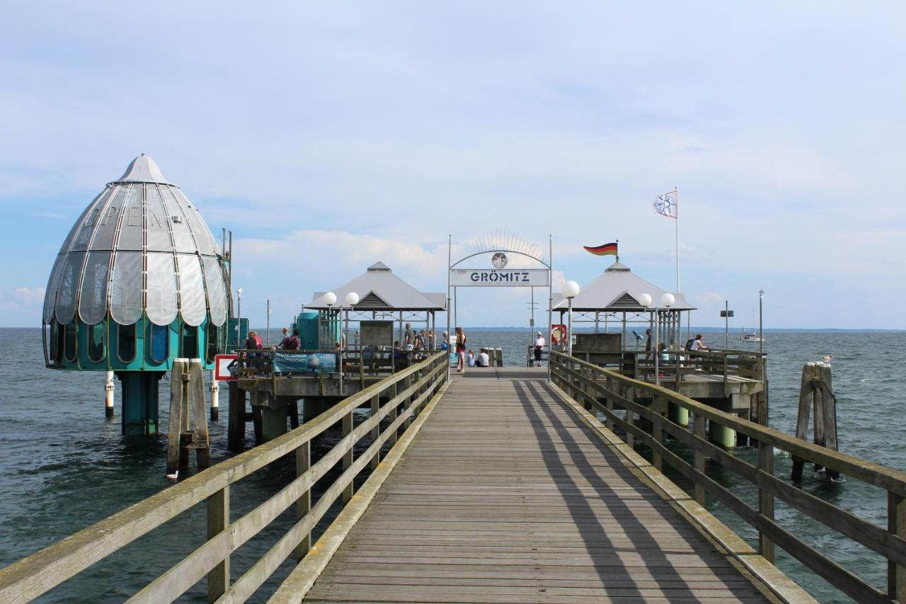 Ferienwohnungen Im Haus Strandburg Grömitz Eksteriør bilde